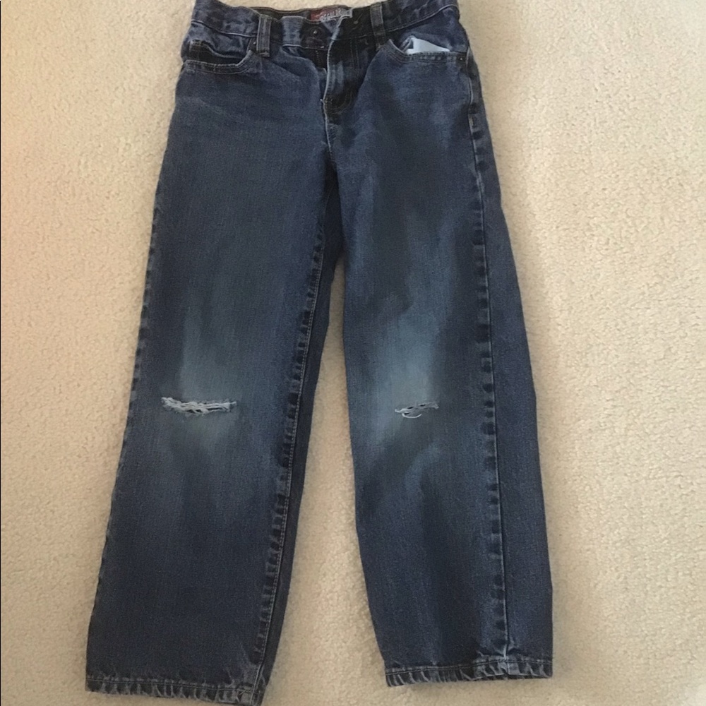 Ripped old navy jeans